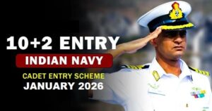 INDIAN NAVY 10+2 -B.TECH CADET ENTRY JANUARY ONLINE FORM 2026 3 SARKARIRESULT
