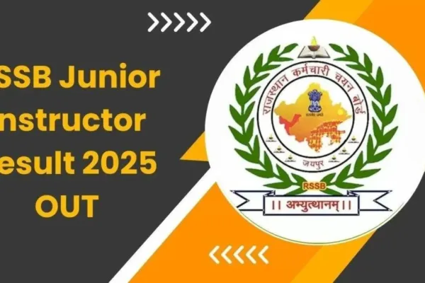 RSSB Junior Instructor Score Card 2025
