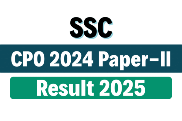 SSC CPO SI Paper II Marks 2025